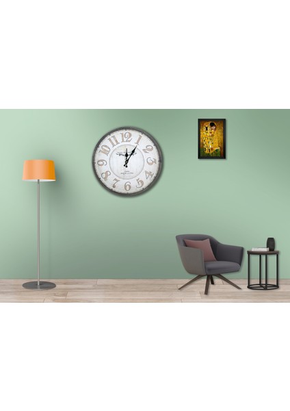 SAAT00446 Ahşap Duvar Saati Ebat 70 cm modelleri