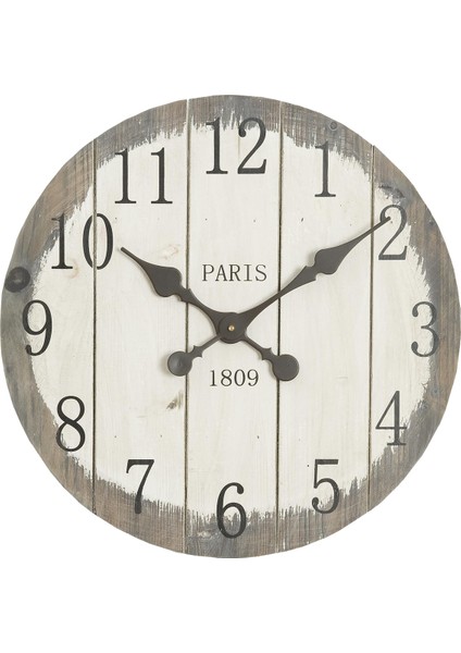 SAAT00186 Ahşap Duvar Saati Ebat 70 cm