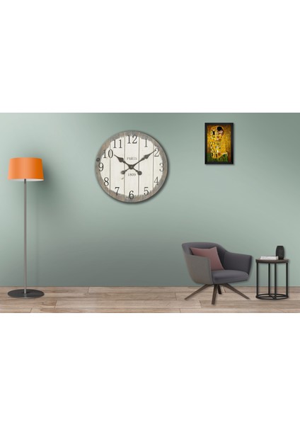 SAAT00186 Ahşap Duvar Saati Ebat 70 cm modelleri