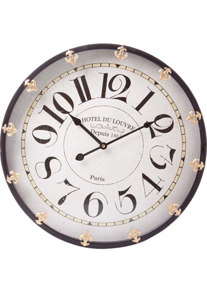 SAAT00142 Ahşap Duvar Saati Ebat 70 cm