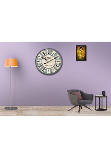 SAAT00257 Ahşap Duvar Saati Ebat 70 cm modelleri