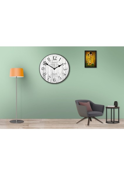 SAAT00270 Ahşap Duvar Saati Ebat 70 cm fiyatları