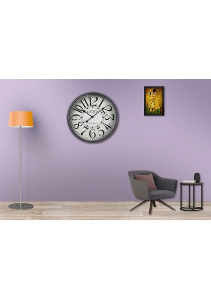 SAAT00429 Ahşap Duvar Saati Ebat 70 cm modelleri