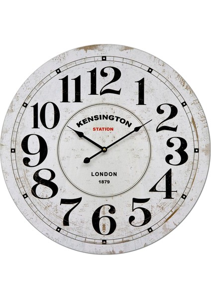 SAAT00208 Ahşap Duvar Saati Ebat 70 cm