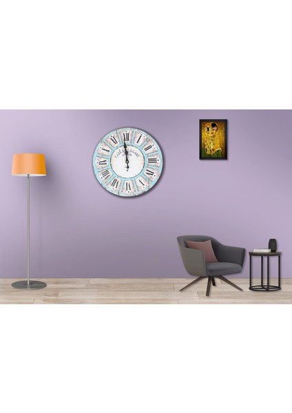 SAAT00232 Ahşap Duvar Saati Ebat 70 cm fiyatları