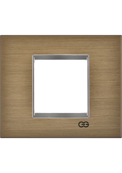 Domino Bronz & Krom Çerçeve Çıtası - 2m