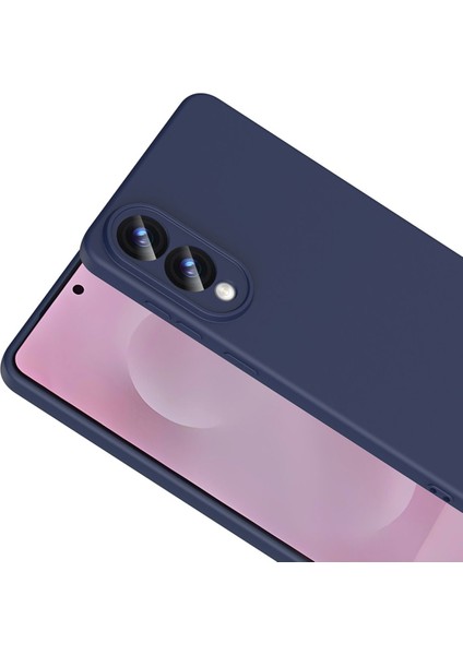 Samsung Galaxy S25 Edge Kılıf Lansman Içi Kadife Kamera Korumalı Mara Silikon Kılıf - Kırmızı modelleri