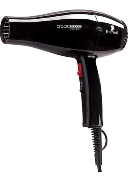 Profesyonel Fön Makinesi 3500 Turbo-Siyah