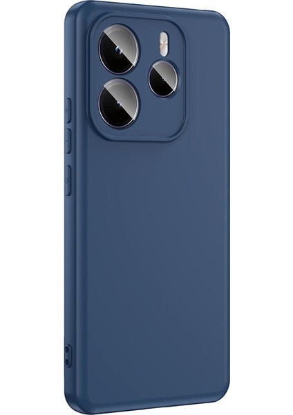 Xiaomi Redmi Note 14 5g Kılıf Lansman Içi Kadife Kamera Korumalı Mara Silikon Kılıf - Koyu Mor modelleri