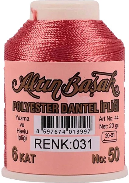 Oya ve Dantel Ipi 20 gr - - No: 031