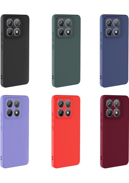 Xiaomi 14T Kılıf Lansman Içi Kadife Kamera Korumalı Mara Silikon Kılıf-Siyah fiyatları