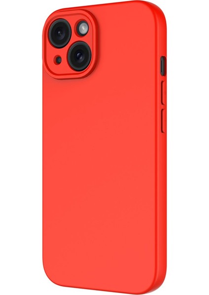 iPhone 15 Kılıf Lansman Içi Kadife Kamera Korumalı Mara Silikon Kılıf - Lila fırsatları