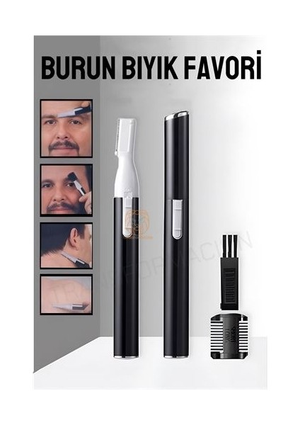 Erkek Bıyık Favori Düzeltici Kulak Ense Kaş Burun Kıl Alıcı