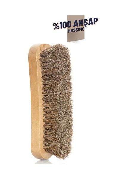 Massimo Ahşap Elbise Fırçası
