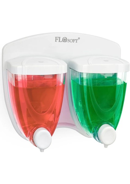 Ikiz Sıvı Sabunluk (350 ml +350 Ml) -F029