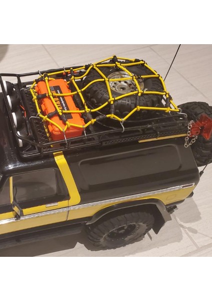 3 Adet Mini Araç Kutusu Gövde Dekorasyon Aksesuarları Için Yedek 1:10 Uzaktan Kumanda Paletli Araba Trax4 Eksenel SCX10 90046 90047 RR10 (Turuncu) (Yurt Dışından)