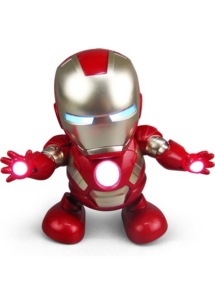 Dans Demir Adam Oyuncak Tiktok Robot W / LED Işık Şarkı Marvel Avengers Hediye Çocuklar Için Yetişkin (Yurt Dışından)