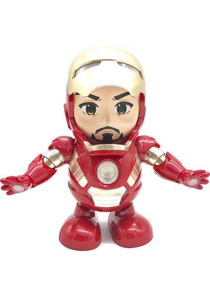 Dans Demir Adam Oyuncak Tiktok Robot W / LED Işık Şarkı Marvel Avengers Hediye Çocuklar Için Yetişkin (Yurt Dışından)