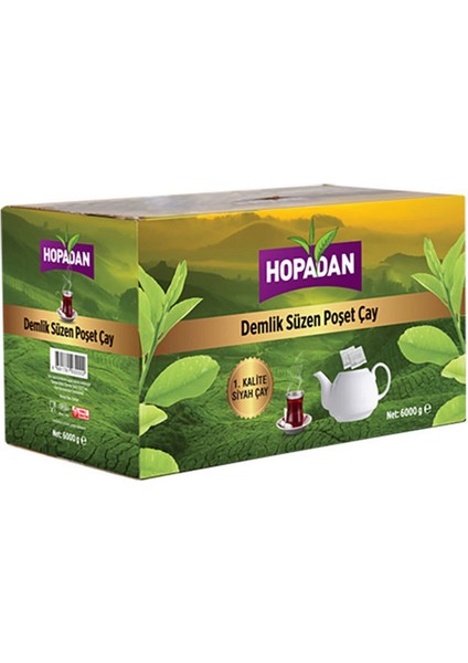 Demlik Süzen Çay 6 kg Dpmah