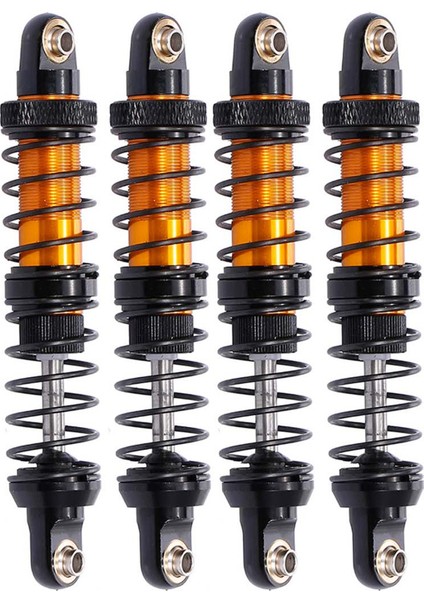 4 Adet Ayarlanabilir 70MM Metal Amortisör Damperi 1/10 CC01 Rc Paletli Off-Road Araba (Yurt Dışından)