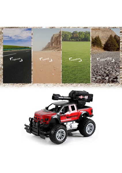 Uzaktan Kumanda Araba, 1: 18 Ölçekli Tüm Arazi Sprey Uzaktan Kumanda Araba, LED Farlar ile Şarj Edilebilir Elektrikli Off-Road Araç, Erkek Kız Çocuklar Için Araba Oyuncak Hediyeler (Yurt Dışından)