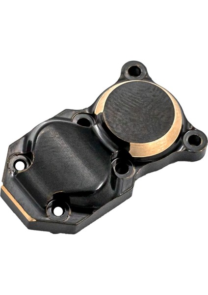 Pirinç Diff Kapak Ağır Diferansiyel Kapak Köprü Aks Kapak Aksesuarları Için Yedek Eksenel SCX24 90081 AXI00005 C10 AXI00006 AXI00002 1/24 Uzaktan Kumanda Paletli Araba (Yurt Dışından)