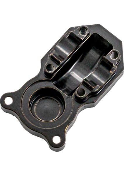 Pirinç Diff Kapak Ağır Diferansiyel Kapak Köprü Aks Kapak Aksesuarları Için Yedek Eksenel SCX24 90081 AXI00005 C10 AXI00006 AXI00002 1/24 Uzaktan Kumanda Paletli Araba (Yurt Dışından)
