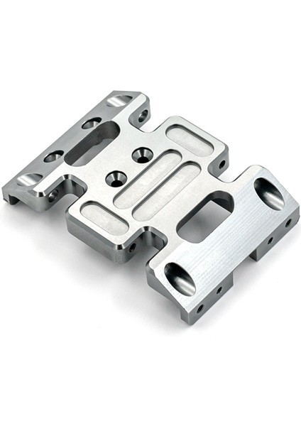 Alüminyum Alaşımlı Şasi Merkezi Kızak Plakası Vidalı Yedek Aksesuar Fit Yedek 1/10 Eksenel SCX10 90021 90022 90028 Uzaktan Kumanda Paletli Araba Parçaları(Titanyum) (Yurt Dışından)