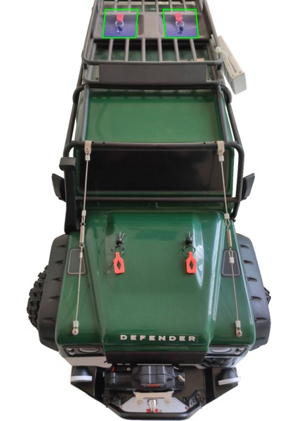 Uzaktan Kumanda Araba Vücut Kabuk Klipleri Pin Için 4 Adet Yedek Trx Hsp Redcat RC4WD Eksenel SCX10 D90 Hpı 1/10 Uzaktan Kumanda Araba (Yurt Dışından)
