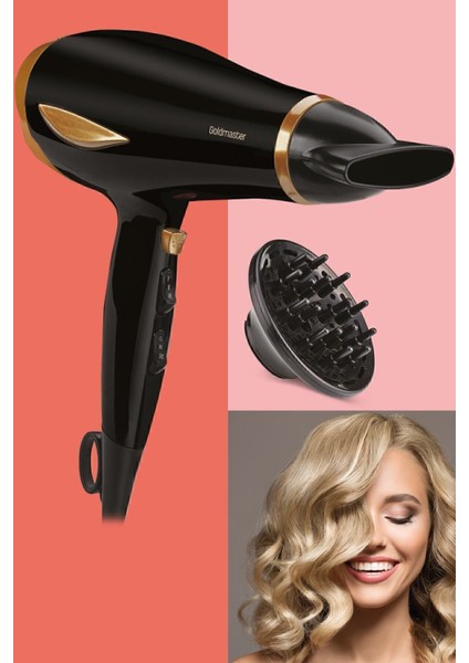 2200 Watt Dc Motor Hız ve Isı Ayarlı Difüzörlü Iyonlu Saç Kurutma Makinesi fiyatları