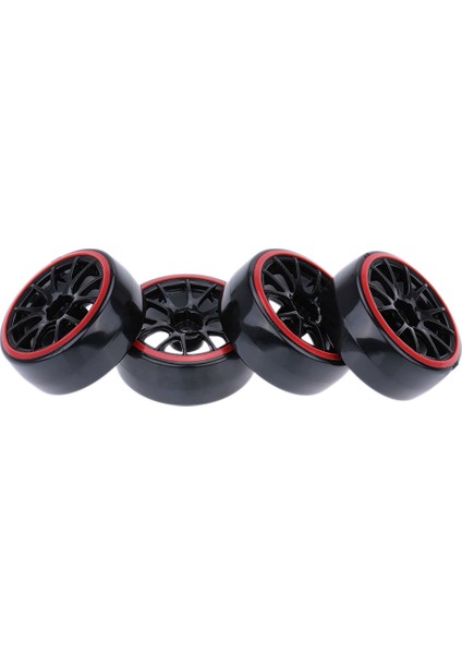 4 Adet/takım 1/10 Drift Araba Lastikleri Sert Lastik Traxxas Hsp Tamiya Hpı Kyosho On-Road Sürüklenen Araba (Yurt Dışından)