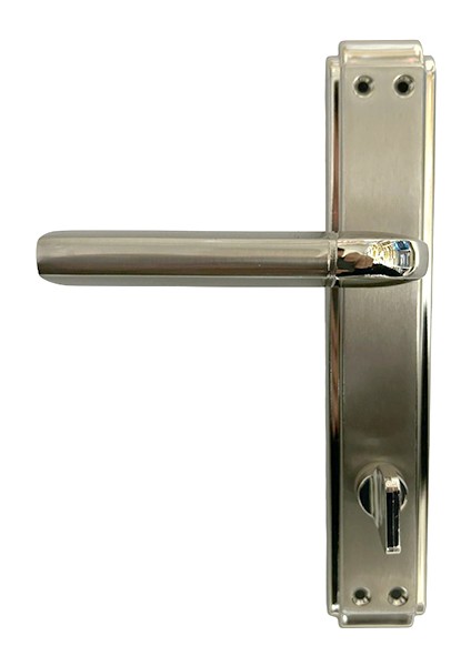 Melis Gül Lüx Nikel-Saten Wc Kapı Kolu