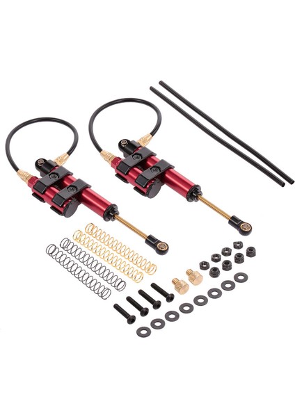 2 Adet Iç Yay Negatif Basınç Amortisör 100MM Metal Traxxas Hsp Redcat RC4WD Tamiya Eksenel Wraith SCX10 D90 Hpı Rc Paletli (Yurt Dışından)