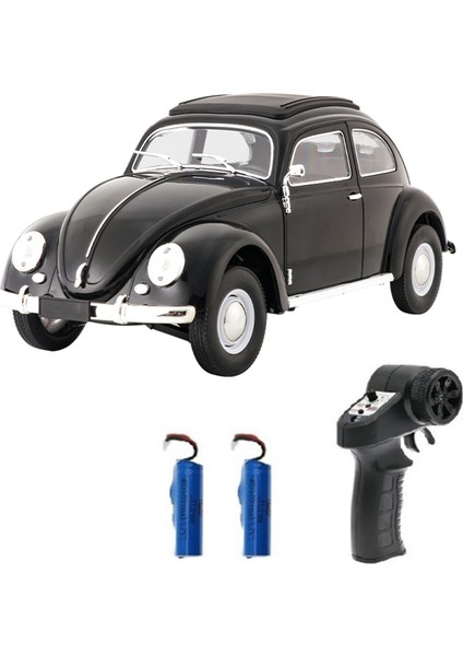1:16 2.4 Ghz Uzaktan Kumanda Araba 4ch Tam Ölçekli Araba Oyuncak Arkadan Çekişli LED Yüksek Işın 1950 Modelleri Oyuncaklar, 2 Pil (Yurt Dışından)