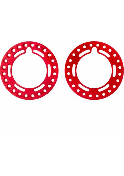 4 Adet Alüminyum 1.9 Inç Uzaktan Kumanda Beadlock 1/10 Uzaktan Kumanda Araba 1.9 Inç Jant (Yurt Dışından)
