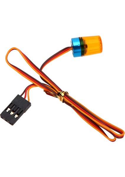 Ax - 511Y Rc Çok Fonksiyonlu Dairesel Ultra Parlak Polis Arabası LED Stroblanan Patlatma Yanıp Sönen Hızlı Yavaş Dönen Modu (Yurt Dışından)