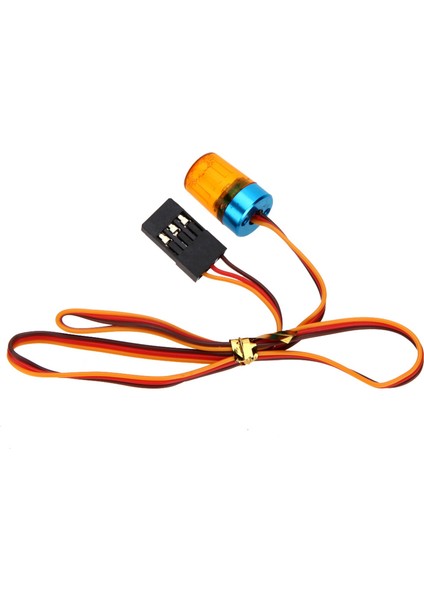 Ax - 511Y Rc Çok Fonksiyonlu Dairesel Ultra Parlak Polis Arabası LED Stroblanan Patlatma Yanıp Sönen Hızlı Yavaş Dönen Modu (Yurt Dışından)