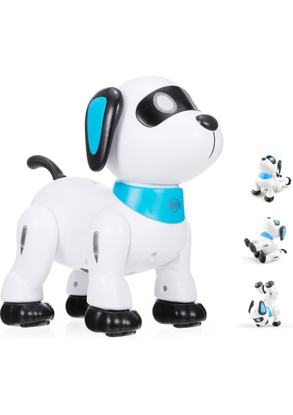 Le Neng K21 Robot Köpek Dublör Köpek Uzaktan Kumandalı Robot Köpek Oyuncak Ses Kontrolü Programlanabilir Müzik Dans Oyuncak Çocuklar Için Doğum Günü Noel Hediyesi (Yurt Dışından) modelleri