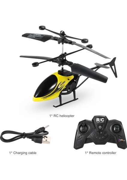 Rc Helikopter Uzaktan Kumanda Helikopter Mini Rc Oyuncak Çocuklar Için (Yurt Dışından)