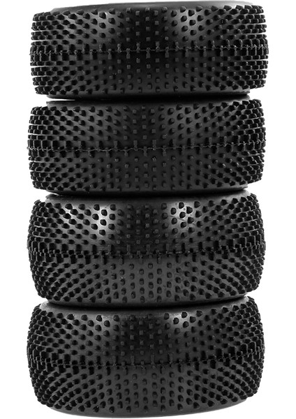 4 Adet Ön ve Arka Lastik Jant ile 1/10 Hsp Hpı Tamiya Carson Redcat Zd Yarış Buggy Off-Road Araba (Yurt Dışından)