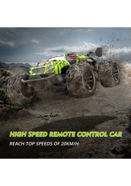 Uzaktan Kumanda Araba 2.4 Ghz 4 Tekerlekten Çekiş 20 Km/saat Maksimum Hız Rc Araba Yetişkin Çocuklar Için (Yurt Dışından)