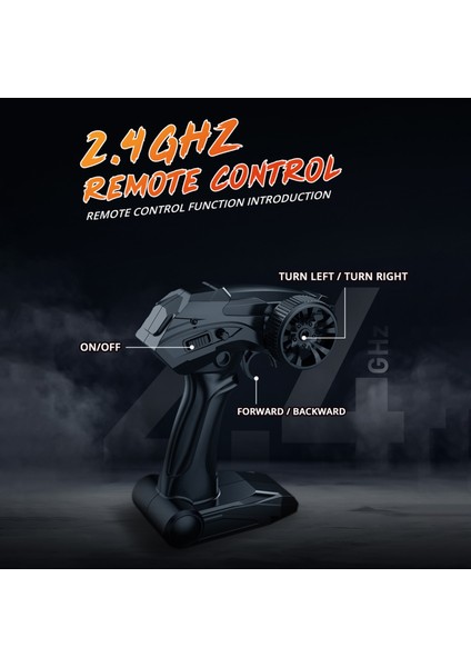 Uzaktan Kumanda Araba 2.4 Ghz 4 Tekerlekten Çekiş 20 Km/saat Maksimum Hız Rc Araba Yetişkin Çocuklar Için (Yurt Dışından)