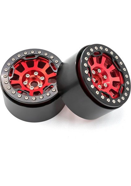 Alüminyum Alaşım Jant Beadlock 2.2 In Jantlar Hub 4 Adet Yedek 1/10 1/8 Trx4 90046 90047 RR10 Rc Araba (Yurt Dışından)