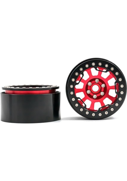 Alüminyum Alaşım Jant Beadlock 2.2 In Jantlar Hub 4 Adet Yedek 1/10 1/8 Trx4 90046 90047 RR10 Rc Araba (Yurt Dışından)