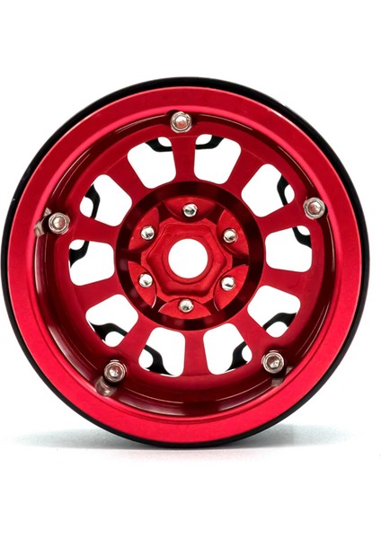 Alüminyum Alaşım Jant Beadlock 2.2 In Jantlar Hub 4 Adet Yedek 1/10 1/8 Trx4 90046 90047 RR10 Rc Araba (Yurt Dışından)