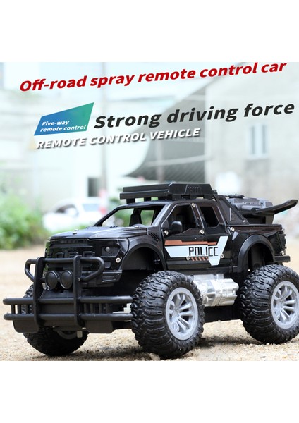 Uzaktan Kumanda Araba, 1: 18 Ölçekli Tüm Arazi Uzaktan Kumanda Araba, Şarj Edilebilir Elektrikli Off-Road Araç ile LED Farlar, Araba Oyuncak Hediyeler Için Erkek Kız Çocuklar (Yurt Dışından)