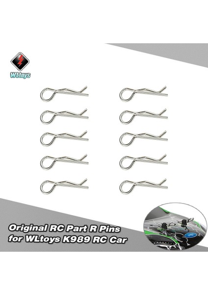 10 Adet Wltoys K989-11 R Pimleri Wltoys K969 K979 K999 K989 1/28 Ölçekli Rc Araba (Yurt Dışından)