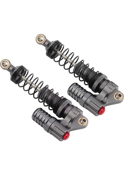 2 Adet Metal Amortisör Sönümleyici Sönümleyici SCX10 Eksenel D90 Trx-4 1/10 Ölçekli Rc Paletli Araba Için (Yurt Dışından)