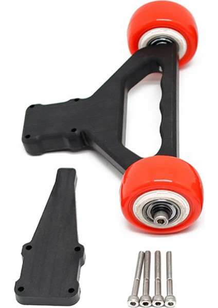 Naylon Çift Tekerlek Wheelie Yükseltme Kafa Çubuğu Değiştirme Için 1/5 Arrma 8s Kraton / Outcast Uzaktan Kumandalı Kamyon Araba Güncelleme Parçaları Aksesuarları (Yurt Dışından)