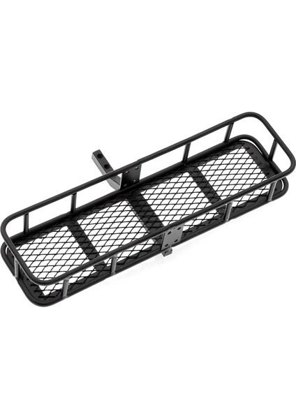 Metal Arka Tampon Arka Hitch Taşıyıcı Değiştirme Için 1/10 Uzaktan Kumanda Paletli Eksenel SCX10 90046 AXI03007 Trax4 (Yurt Dışından)